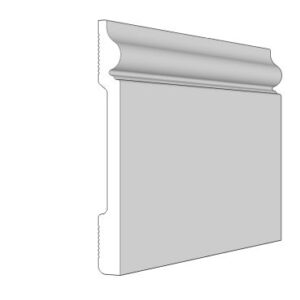 Lábazati,parkettaszegély léc (HDPS-Alicia) 120x12mm kemény, ütésálló, 2m/szál
